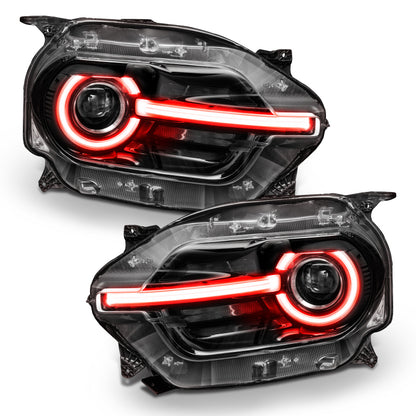 Oracle 2021 Ford Bronco Sport RGB+W Headlight DRL + Halo - ColorSHIFT w/ RF Controller