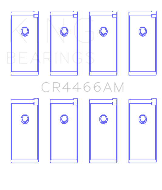 King Engine Bearings Mitsubishi 4D55T/4D56T/4G52 (Size +0.25mm) Connecting Rod Bearing Set