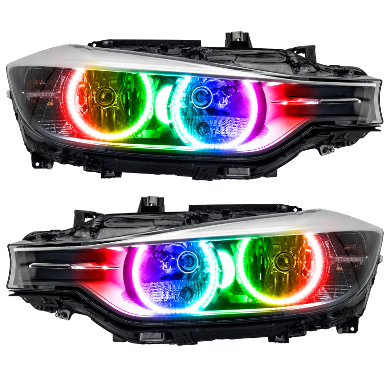 Oracle 12-13 BMW 3/328 Halo Kit - ColorSHIFT w/ Simple Controller