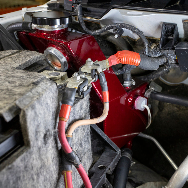 Wehrli 13-18 Dodge 6.7L Cummins OEM Placement Coolant Tank Kit - Candy Red