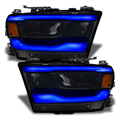 Oracle 19-21 Dodge RAM 1500 Reflector LED Headlight DRL Kit - w/Simple Controller