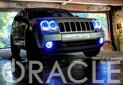 Oracle Jeep Grand Cherokee 05-10 Halo Kit - ColorSHIFT w/o Controller