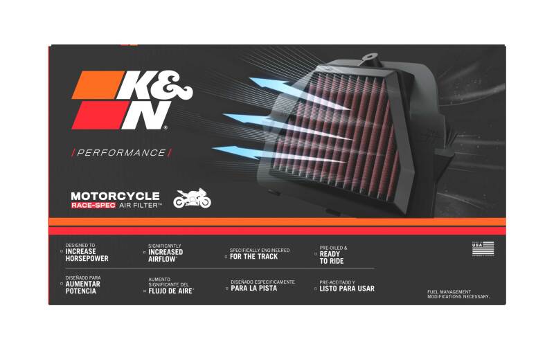 K&N 10-11 BMW S1000RR 990 Race Specific Air Filter