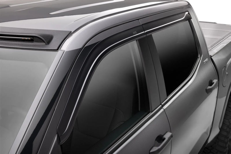 Husky Liners 22-24 Toyota Tundra CrewMax Ventvisor Low Profile (4pc) - Smoke