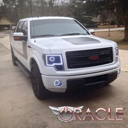 Oracle Ford F-150/Raptor 13-14 LED Projector Headlight Halo Kit - White