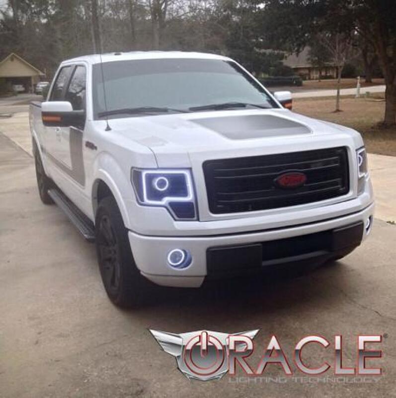 Oracle Ford F-150/Raptor 13-14 Projector Headlight Halo Kit - w/ 2.0 Controller