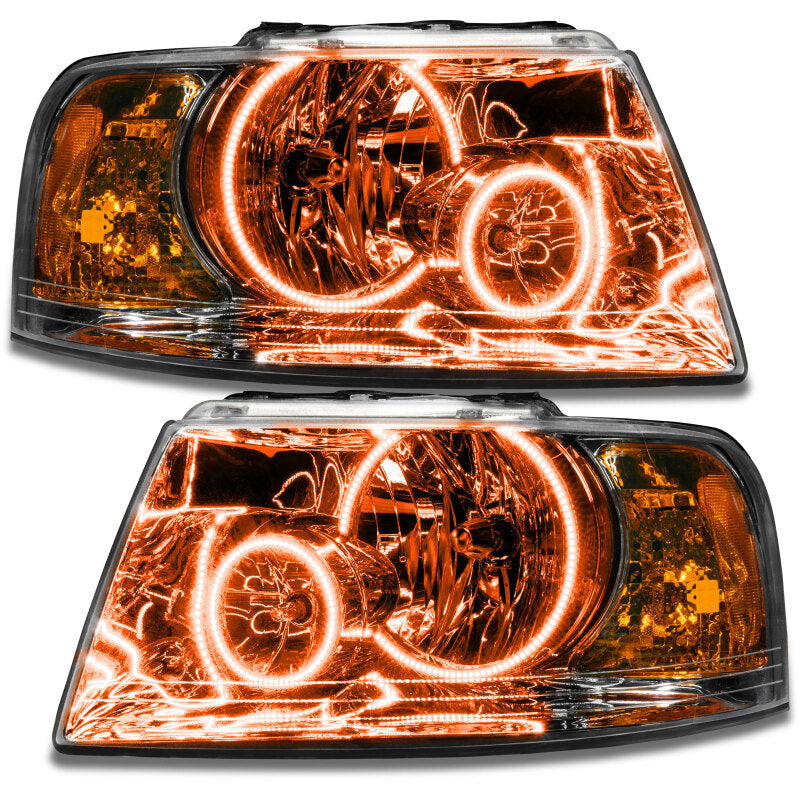 Oracle 03-06 Ford Expedition SMD HL - Chrome - ColorSHIFT w/ Simple Controller