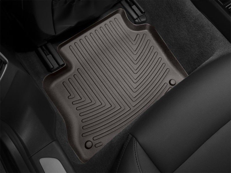 WeatherTech 2010-2014 Porsche Panamera Rear FloorLiner - Cocoa