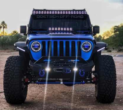 Oracle Jeep Wrangler JL/Gladiator JT Projector Illumination Kit - w/o Controller