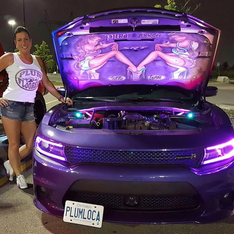 Oracle 15-21 Dodge Charger RGB+W DRL Headlight DRL Kit - ColorSHIFT w/ BC1 Controller