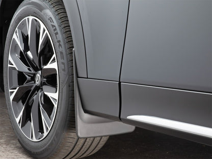 WeatherTech 24-26 Mazda CX-90 Front Mudflaps - Black