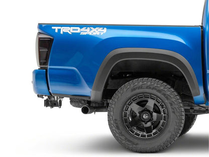 Raxiom 16-23 Toyota Tacoma Axial Series LED Tail Lights- Black Housing- Smoked Lens