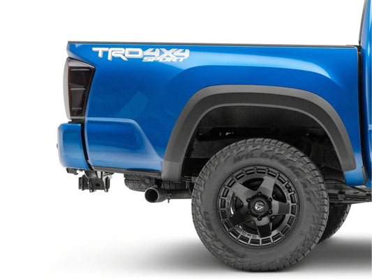 Raxiom 16-23 Toyota Tacoma Axial Series LED Tail Lights- Black Housing- Smoked Lens