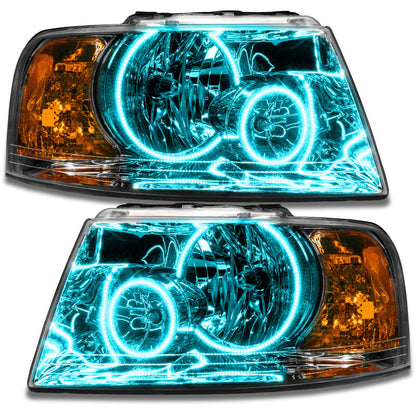 Oracle 03-06 Ford Expedition SMD HL - Chrome - ColorSHIFT w/o Controller