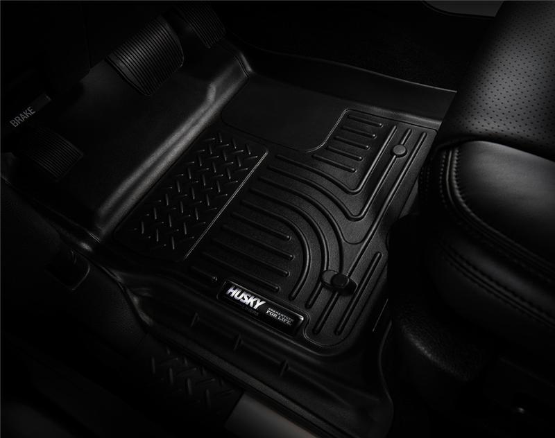 Husky Liners 2012 Toyota Prius v WeatherBeater Combo Black Floor Liners
