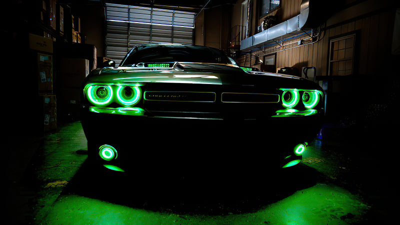 Oracle Dodge Challenger 15-21 Halo Kit - ColorSHIFT w/ 2.0 Controller