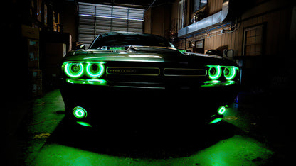 Oracle Dodge Challenger 15-21 Halo Kit - ColorSHIFT w/ 2.0 Controller