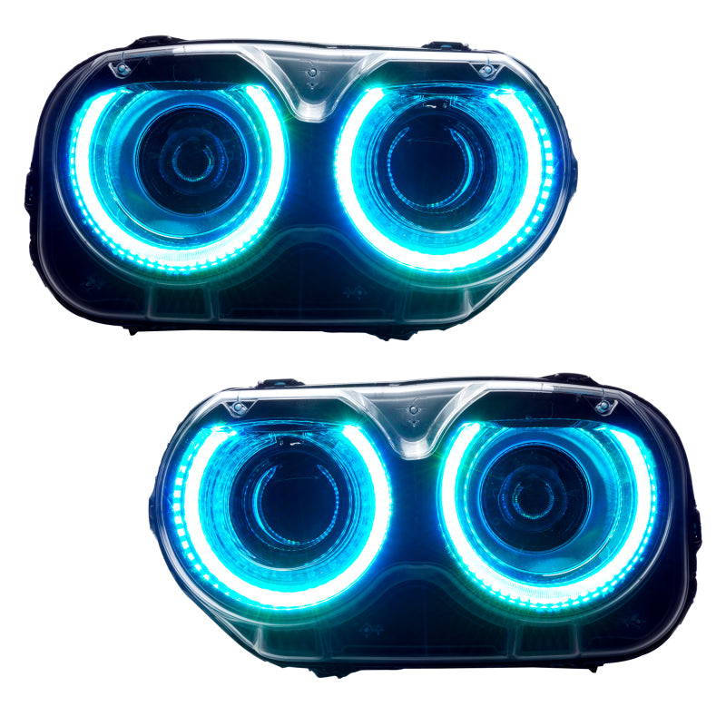 Oracle Dodge Challenger 15-21 Halo Kit - ColorSHIFT w/ Simple Controller