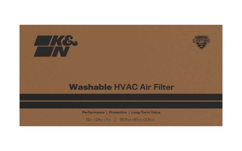 K&N HVAC Filter 12 X 24 X 1 Merv 13