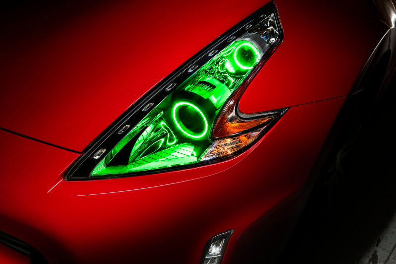 Oracle Nissan 370 Z 09-20 Dual Halo Kit - ColorSHIFT w/o Controller