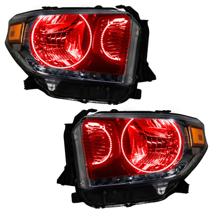 Oracle 14-17 Toyota Tundra SMD HL - Dual Halo Kit - ColorSHIFT w/ Simple Controller