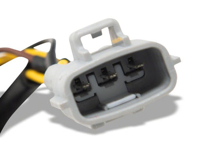 Raxiom 12-15 Toyota Tacoma Axial Series Headlights/Seq LED Bar- Black- Clear Lens