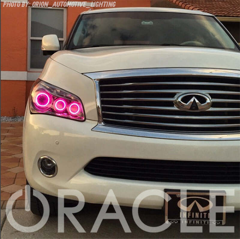 Oracle Infiniti QX56 11-13 Halo Kit - ColorSHIFT w/ 2.0 Controller
