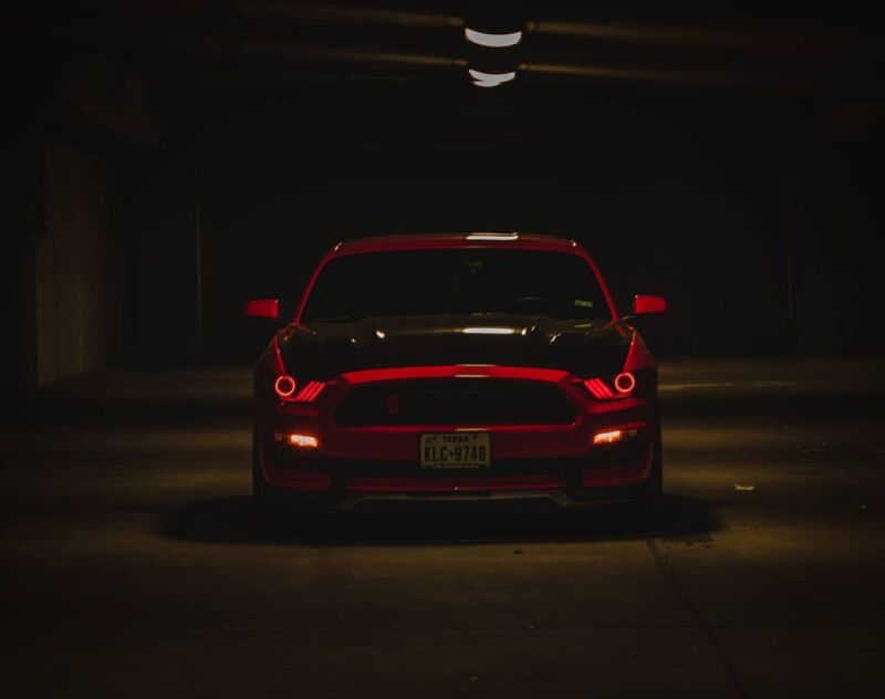 Oracle 15-17 Ford Mustang V6/GT/Shelby DRL w/ Halo Kit - ColorSHIFT w/ 2.0 Controller