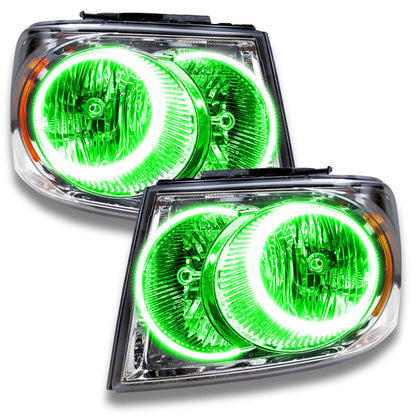 Oracle 07-09 Dodge Durango SMD HL - Chrome - ColorSHIFT w/ Simple Controller