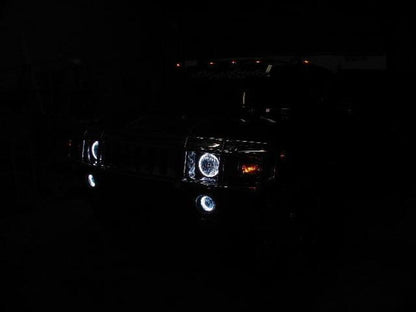 Oracle Hummer H2 03-10 LED Fog Halo Kit - ColorSHIFT