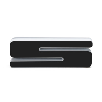 ORACLE Lighting Universal Illuminated LED Letter Badges - Matte Blk Surface Finish - S