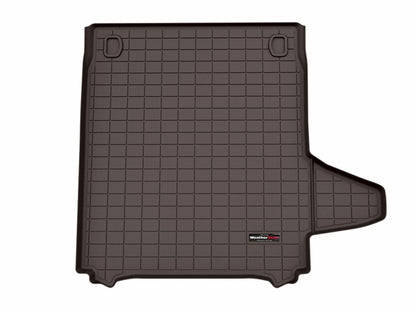 WeatherTech 25-26 Porsche Panamera E-Hybrid Behind 2nd Row Cargo Liners - Cocoa