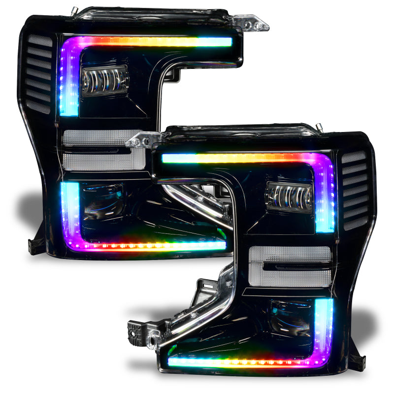 Oracle 2022 Ford F250/350 Super Duty Dynamic ColorSHIFT Headlight DRL Kit w/Switchback