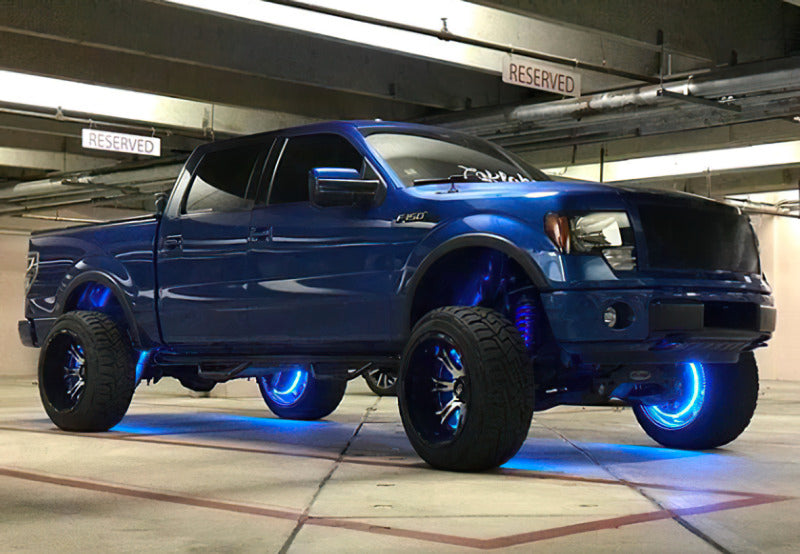 Oracle LED Illuminated Wheel Rings - Double LED - Blue