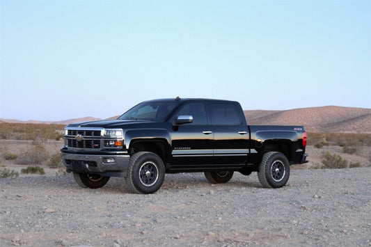 Fabtech 07-18 GM K1500 w/OE Forged UCA 3.5in UCA System w/DL 2.5 Coilovers & Rear DL Shocks