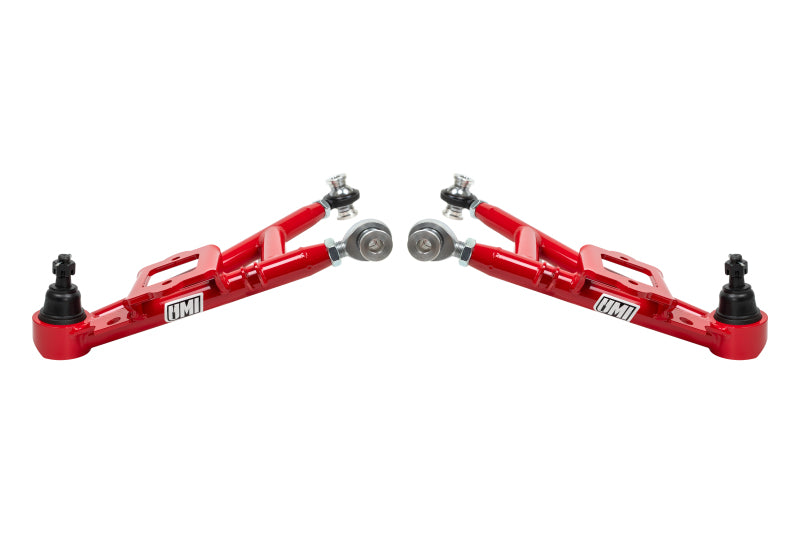 UMI Performance 93-02 GM F-Body Front Adjustable Lower A-Arms - Drag - CrMo