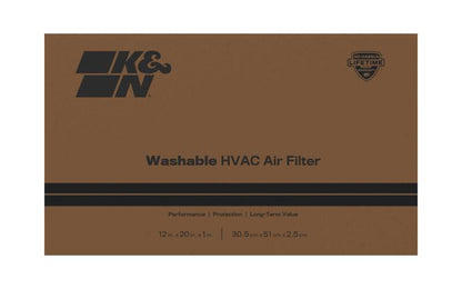 K&N HVAC Filter 12 X 20 X 1 Merv 8