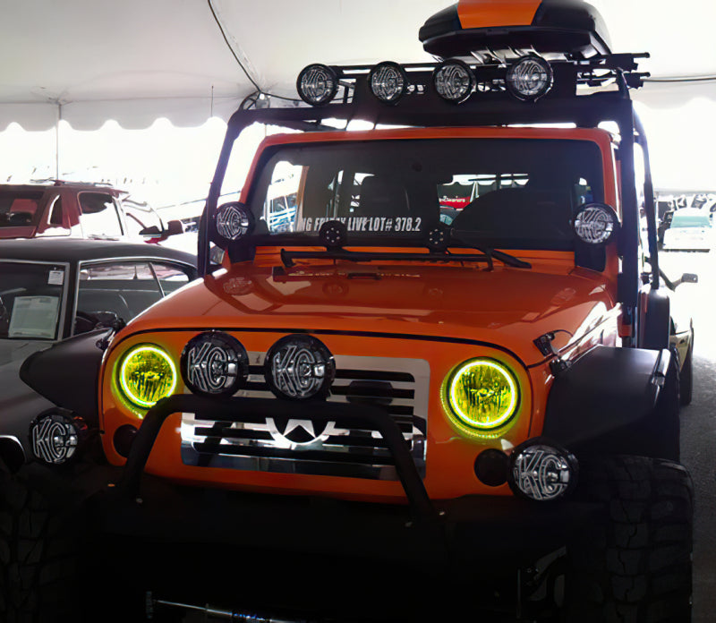 Oracle Jeep Wrangler 07-17 Halo Kit - ColorSHIFT