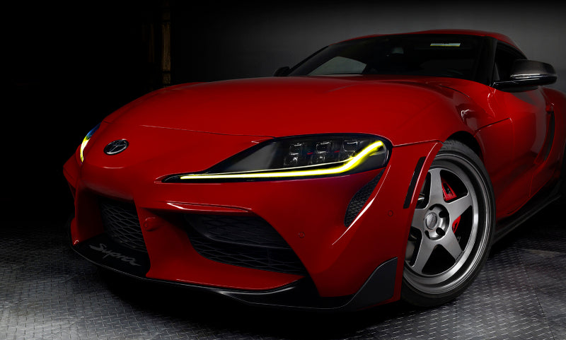 Oracle 20-21 Toyota Supra GR RGB+A Headlight DRL Upgrade Kit - ColorSHIFT