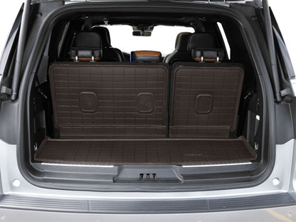 WeatherTech 21-24 Ford Expedition Behind 3rd Row Seating SeatBack Cargo Liners HP - Cocoa