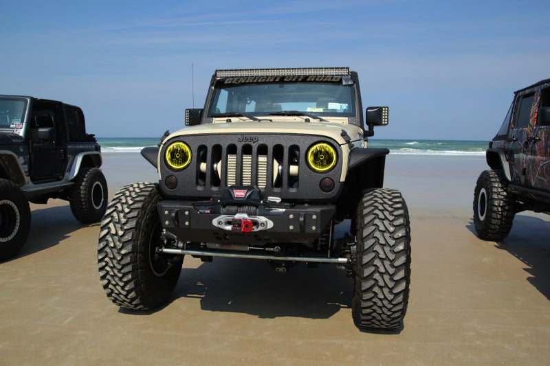 Oracle Jeep Wrangler JK 07-17 LED Waterproof Halo Kit - ColorSHIFT w/ BC1 Controller