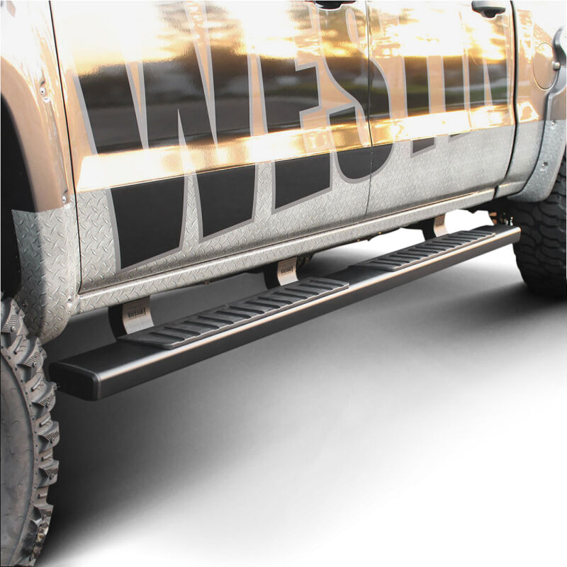 Westin 1999-2016 Ford F-250/350/450/550 Crew Cab R7 Nerf Step Bars - Black