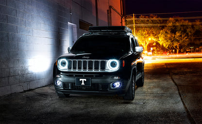 Oracle Jeep Renegade 15-20 Halo Kit - ColorSHIFT w/ BC1 Controller