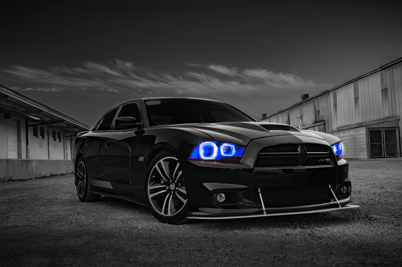 Oracle 11-14 Dodge Charger Dynamic Headlight Halo Kit - ColorSHIFT - Dynamic