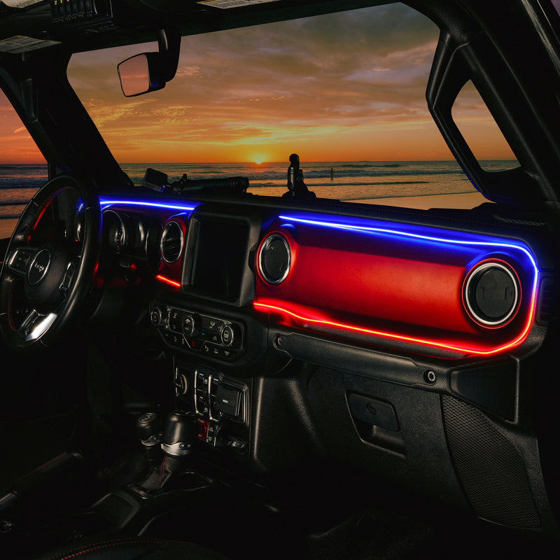 ORACLE Lighting Jeep Wrangler JL / Gladiator JT ColorSHIFT Fiber Optic LED Interior Kit