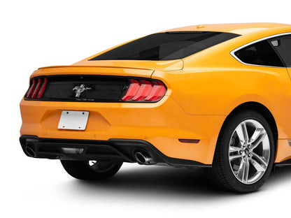 Raxiom 15-23 Ford Mustang Euro Style LED Tail Lights- Gloss Black Housing- Red Lens