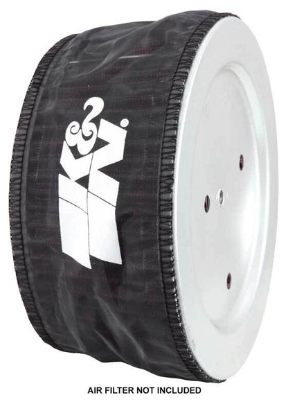 K&N Drycharger Wrap Black 159mm Base 178mm Top 92mm H