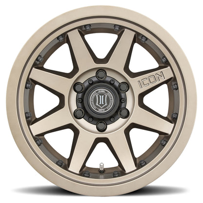 ICON Rebound Pro 17x8.5 / 5x5.5 / 0mm / 4.75in BS Bronze Wheel