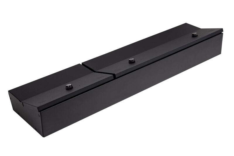 Tuffy 09-14 Ford F150 Supercrew Underseat Lockbox Full Length W/ Combo Lock
