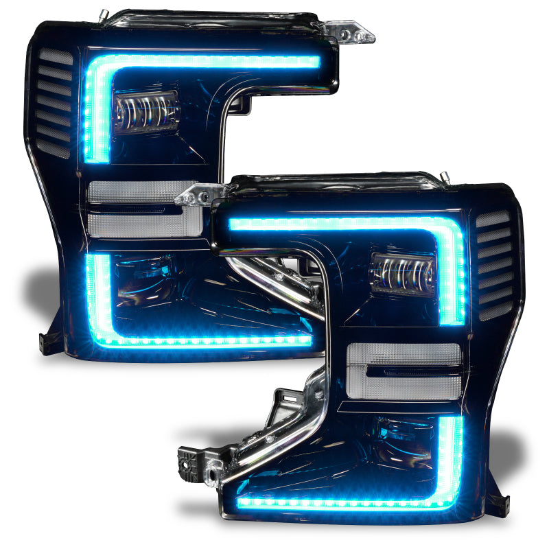 Oracle 2022 Ford F250/350 Super Duty Dynamic ColorSHIFT Headlight DRL Kit w/Switchback